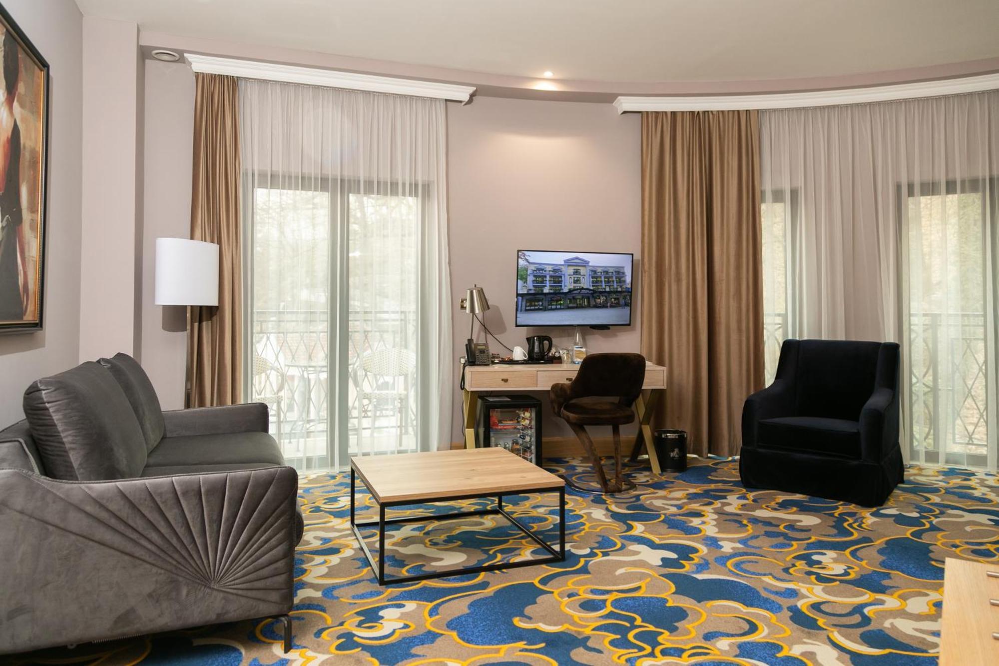 A Hoteli - Hotel Park Vrnjačka Banja Kültér fotó Living room