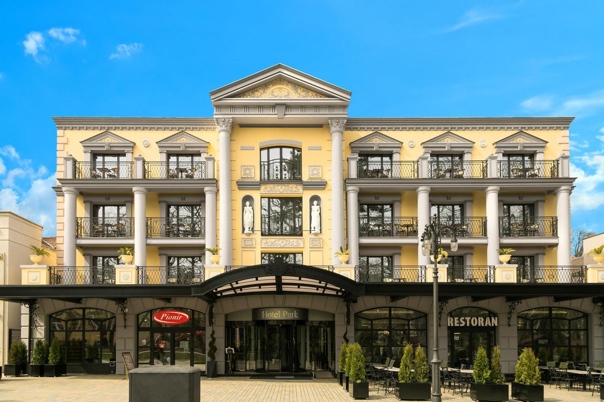 A Hoteli - Hotel Park Vrnjačka Banja Kültér fotó